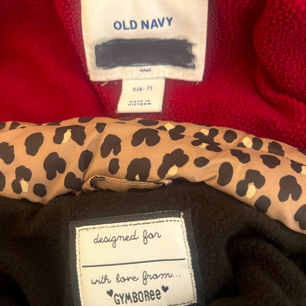 Two for $20 cute old navy and Gymboree zip up coats